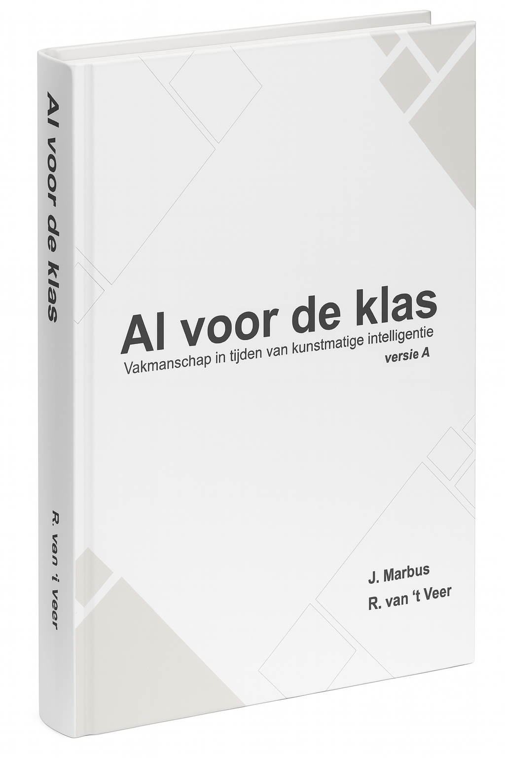 Boekcover AI op school